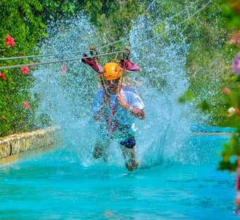 Tour Zipline Mega Splash