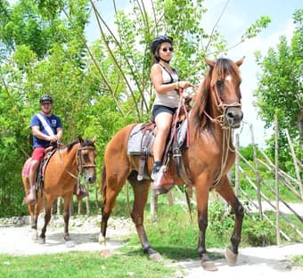Tour Zip Line y Caballo