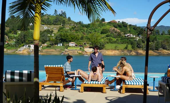 Hotel Viajero Guatapé Hostel & Lake Club con day pass