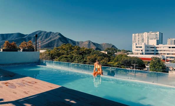 Hotel Viajero Santa Marta Hostel con day pass