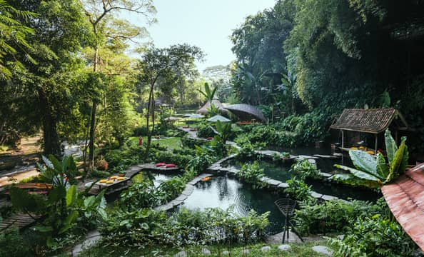 Hotel Bambu Indah con day pass
