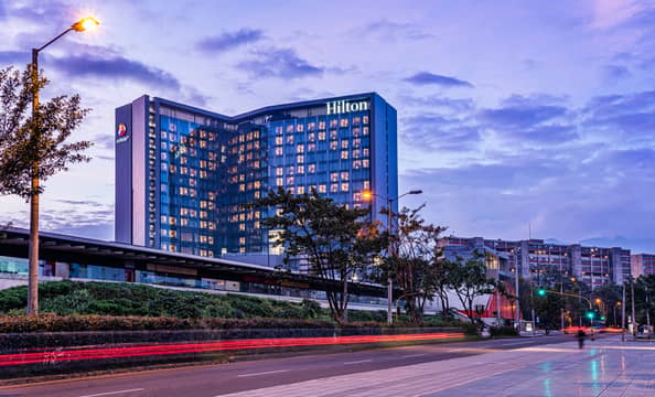 Hotel zzzHilton Bogotá Corferias con day pass