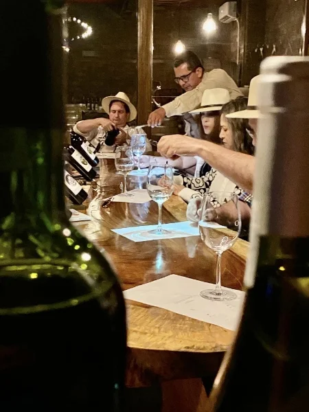 Hotel Cata Sensorial VIP en bodega de barricas con day pass