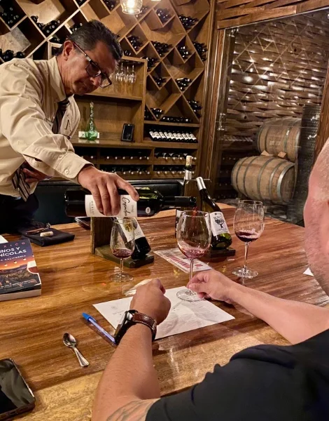 Hotel Cata Sensorial VIP en bodega de barricas con day pass